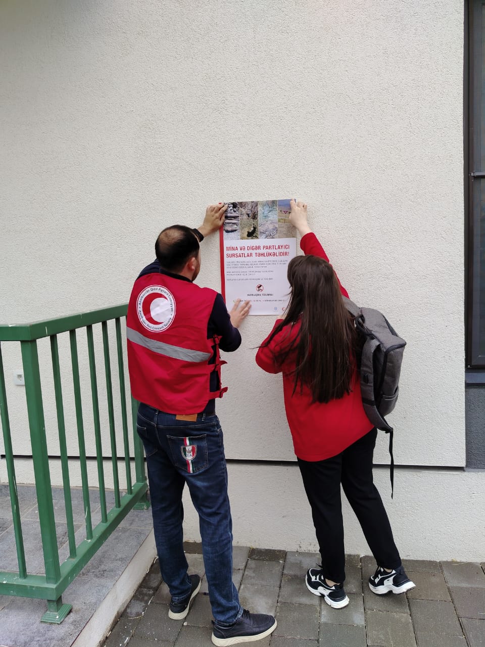 Awareness sessions on hazards of mines and explosive remnants of war was organized by the Azerbaijan Red Crescent Society.
